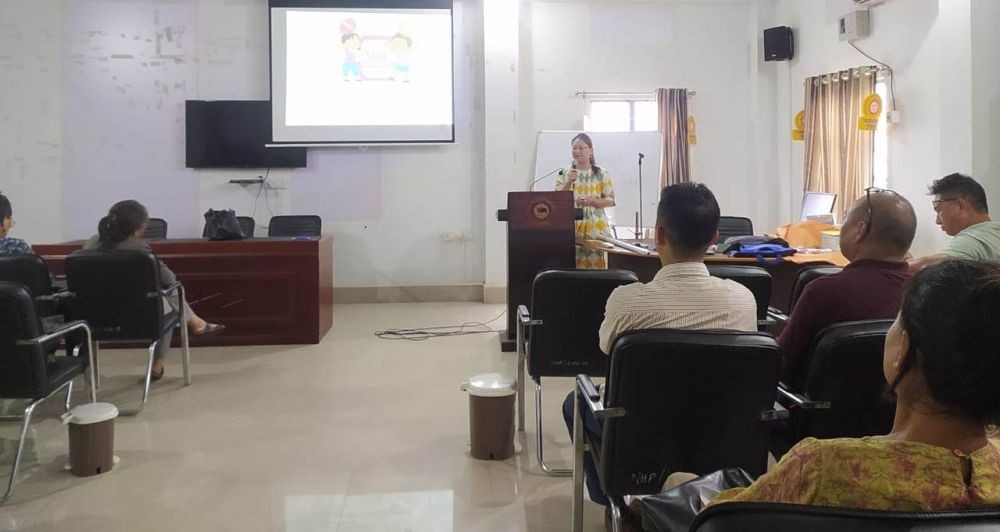 Dr Rebecca, District Programme Officer for UIP and RCH.